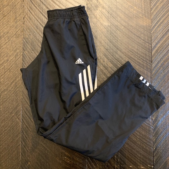 adidas Pants - GUC⭐️Adidas Track Pants Lower Leg Zippers